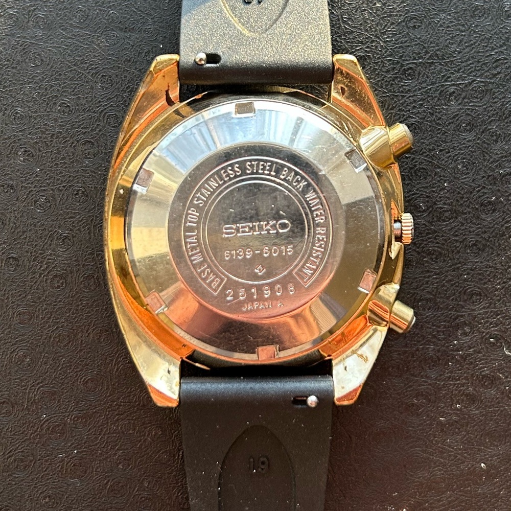 Seiko 6139-6015 “Golden Bruce Lee” - Picture 4 of 8